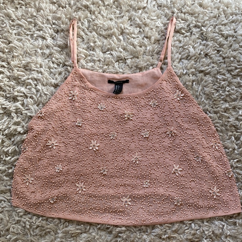 Forever 21 Beaded Top